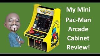 Pac-Man Micro Player Retro Arcade Cabinet Review Video (2019)