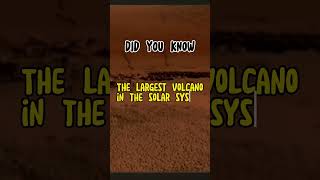 Did You Know ⁉️ The Largest Volcano #NatureCam #shorts #short #viral #fyp