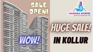 Kollur Flats for Sale, Hyderabad. Very near to Neopolis, Kokapet, On Pre Launch Price Flat For Sale