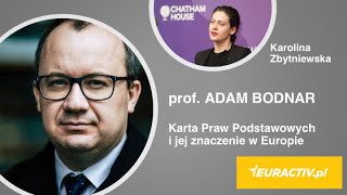 RPO Adam Bodnar o Karcie Praw Podstawowych w rozmowie z Karoliną Zbytniewską