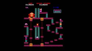 Amiga - Donkey Kong (Arcade) update Gameplay 2.