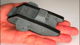 A7VU - WW1 German Heavy tank prototype 1/72