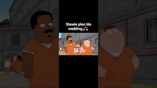 stewie plan his wedding #familyguy #shorts #comedy #funny