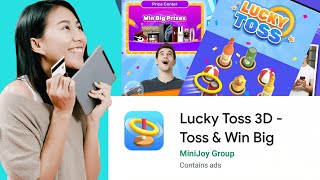 PAANO KUMITA SA Lucky Toss 3D, Toss & Win Big | $10 PER GAME + MORE FREE GADGETS | by Lourdes Dayle