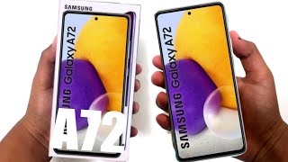 Samsung Galaxy A72 Unboxing & First Look | Mediatek Dimensity 1000U | 120 Hz HD+ Amoled Display | 5G