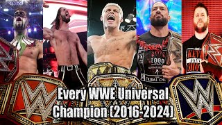 Every WWE Universal Champion (2016-2024)