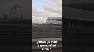 Şuraya Şu stadı yapanın elleri kırılsın  # samsunspor