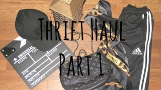 Thrift Haul-Part 1|E D I T H