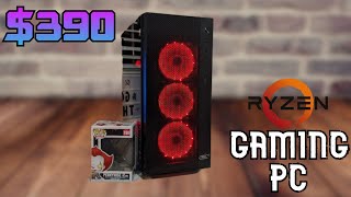 All AMD gaming PC under $400 in 2021!!