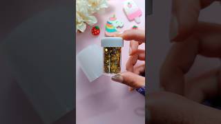 ⭐Gold star Glitter Nano Tape Bubble DIY #art #artandcraft #satisfying #artidea #diy #painting #diy