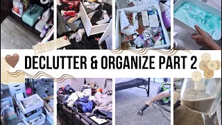 How to Declutter for 2023 | Organize my Mess with me | Speed DEEP cleaning, extreme motivation Part2