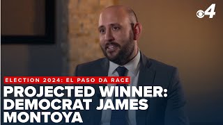 Democrat James Montoya is the projected winner in the race for next El Paso DA