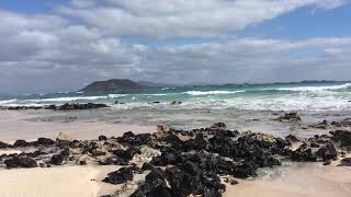 Waves at the Beach Pt.2 Corralejo Tres Islas Fuerteventura