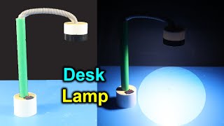 How to Make Table Lamp at Home । LED Desk Lamp