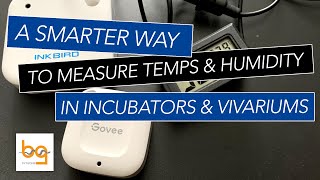 A smarter way to measure temps and humidity in incubators and vivariums