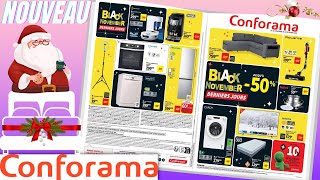 catalogue CONFORAMA BLACK FRIDAY du 19 novembre au 2 décembre 2024 💛 Arrivage - FRANCE