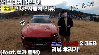 미국차 다운 미국차?머슬카의 상징!포드 머스탱 2.3 컨버터블 차량리뷰(feat.쏘카)