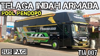 REVIEW DAN HUNTING SITUASI KEBERANGKATAN PENUMPANG BUS TELAGA INDAH ARMADA DARI POOL TIA PENDOPO