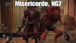 Misbegotten Warrior & Crucible Knight Boss Fight, (Redmane Castle), NG+7, Elden Ring