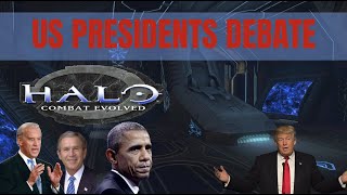 US Presidents Debate: The Library (Halo: Combat Evolved)