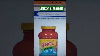 Amazon Find: Ragu Pasta Sauce | Walmart to Amazon #shorts #amazon #walmart #usa