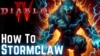 Diablo 4 - Tips for New Stormclaw Players // Season 3