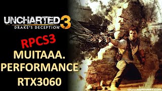 Uncharted 3: Drake's Deception™ Game of the Year emulador RPCS3 muito ganho de performace