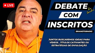 Debate  com  Inscritos Live 15/2024 -  #015  #mariomassini