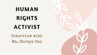 Career Guidance and Opportunities for Human Rights Activists