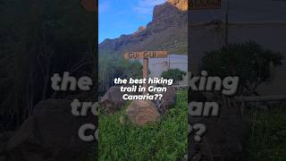 The best hiking trail in Gran Canaria???!!! 🌴🙈🔥 #grancanaria #hiking #mountains