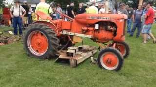 Allis Chalmers B with Woods Mower Sold at Auction