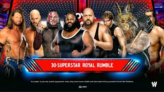 30 Man Royal Rumble Match | WWE 2k24