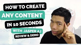 Jasper AI review & Demo - The Best Ai Content Generator You'll Need