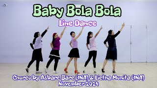 Baby Bola Bola Line Dance - Choreo @asbarebare90 & @liethamonita - by Melody Line Dance Gombong