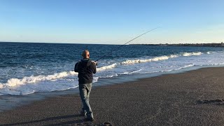 Prima pescata post lockdown col botto dell'Etna