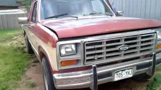 Starting a 1986 Ford F250 with no glow plugs pt 2