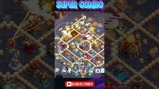 TH16 SUPER HYDRA+FIREBALL EASY 3 STAR MAX CHARGED #shorts