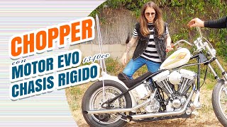 🔥Chopper🔥con motor Evolution 1340cc  y 👉chasis rígido