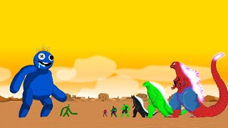 EVOLUTION of RAINBOW FRIENDS vs GODZILLA ATOMIC BREATH