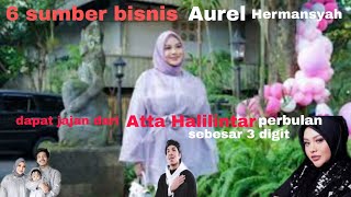 6 Sumber Kekayaan Aurel Hermansyah,Istri Atta Halilintar   yng di sebut jago berbisnis