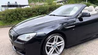 2013 63 Bmw 640d M Sport Automatic Convertible Carbon Black - 1 OWNER FROM BRAND NEW + FULL BMW HIST