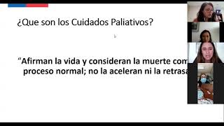 Capacitación cuidados paliativos