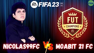 NICOLAS99FC VS MOABIT21FC - FIFA 23 / FUT CHAMPIONS | WEEKEND LEAGUE