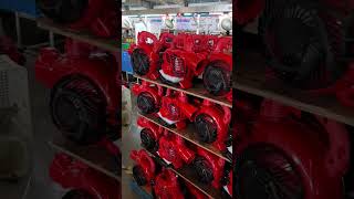 Vacuum blower under production