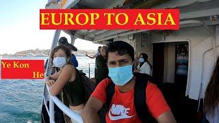 Istanbul Ferry from Europe to Asia | Turkey Istanbul Video 2022