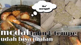 tahu tempe bisa jadi ide usaha!! | yuk simak videonya| ide lauk mateng