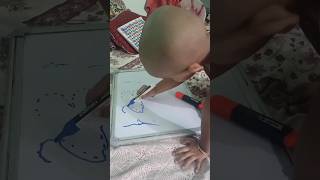 cute baby writing numbers #song #music #cute #cutebaby#reading #writing #study