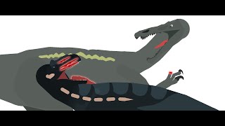 Suchomimus vs Allosaurus remake (cuz the other one was boring)