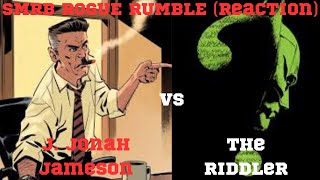 HOMIE SAID GET YOUR MONEY UP! THE RIDDLER vs J. JONAH JAMESON |@ERBoNostalgia |#rapbattle |Reaction|