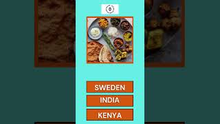 Can You Guess the Country by Famous Food??? #Shorts #quiz #food #whichcountry